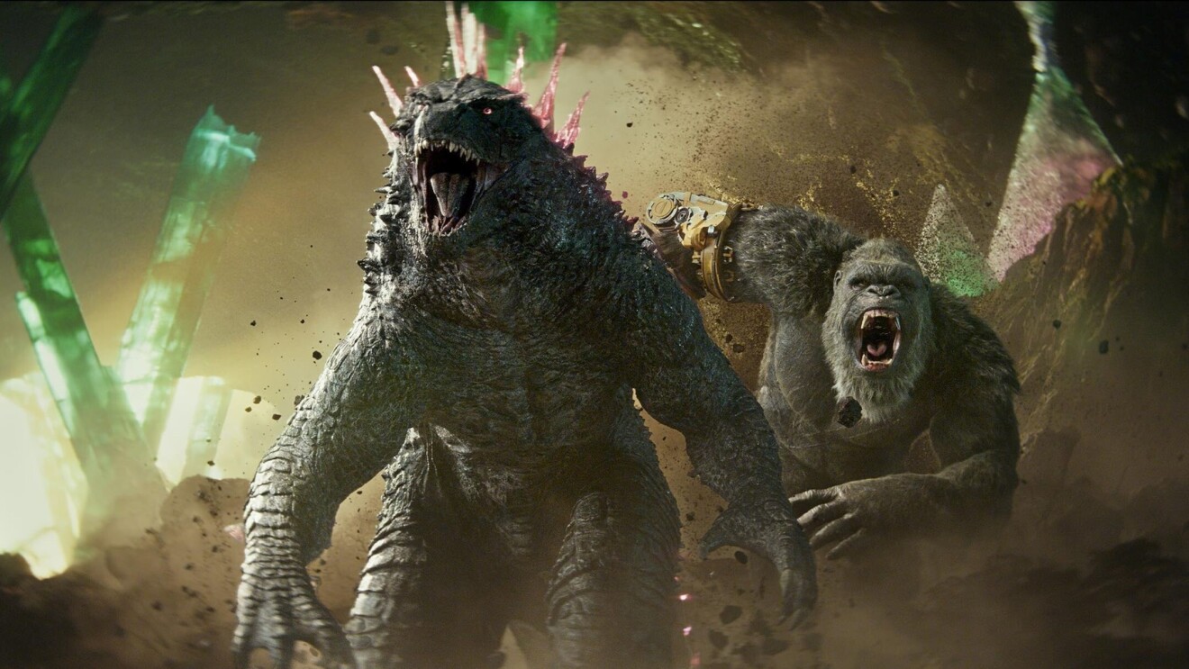 Cartel de Godzilla y Kong: El nuevo imperio