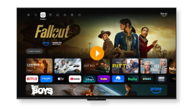 New Fire TV UI Home Screen scrolling horizontally