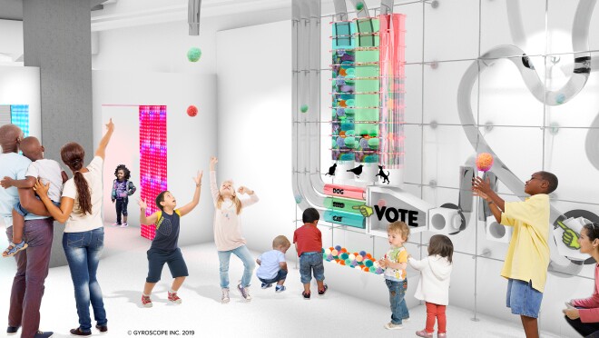 呈现的数据科学小巷。科学博物馆