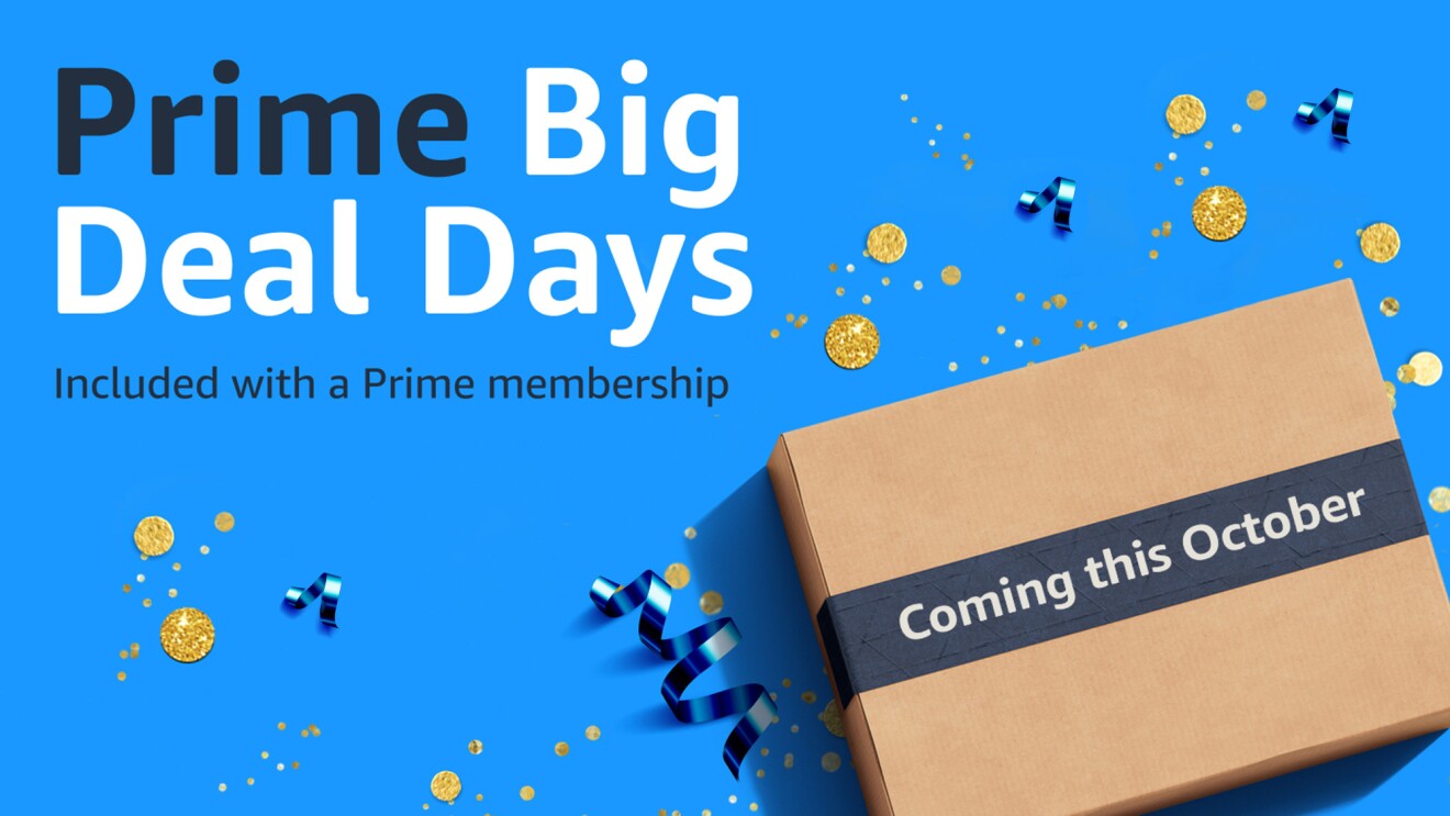 Amazon announces Prime Big Deals Days in October