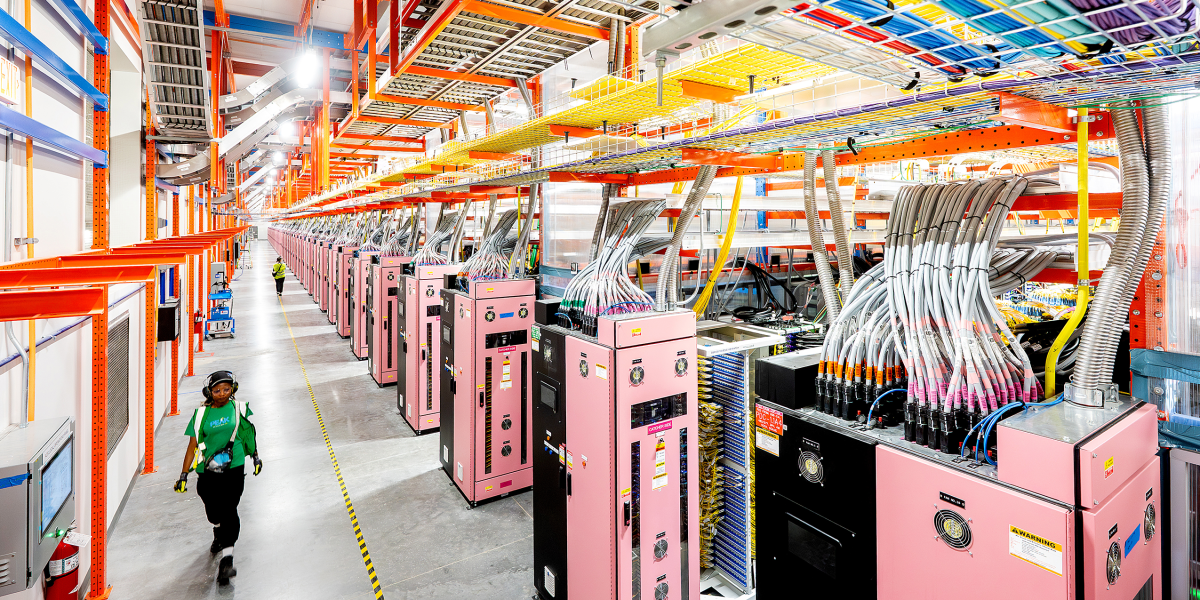 AWS Project Rainier data centre