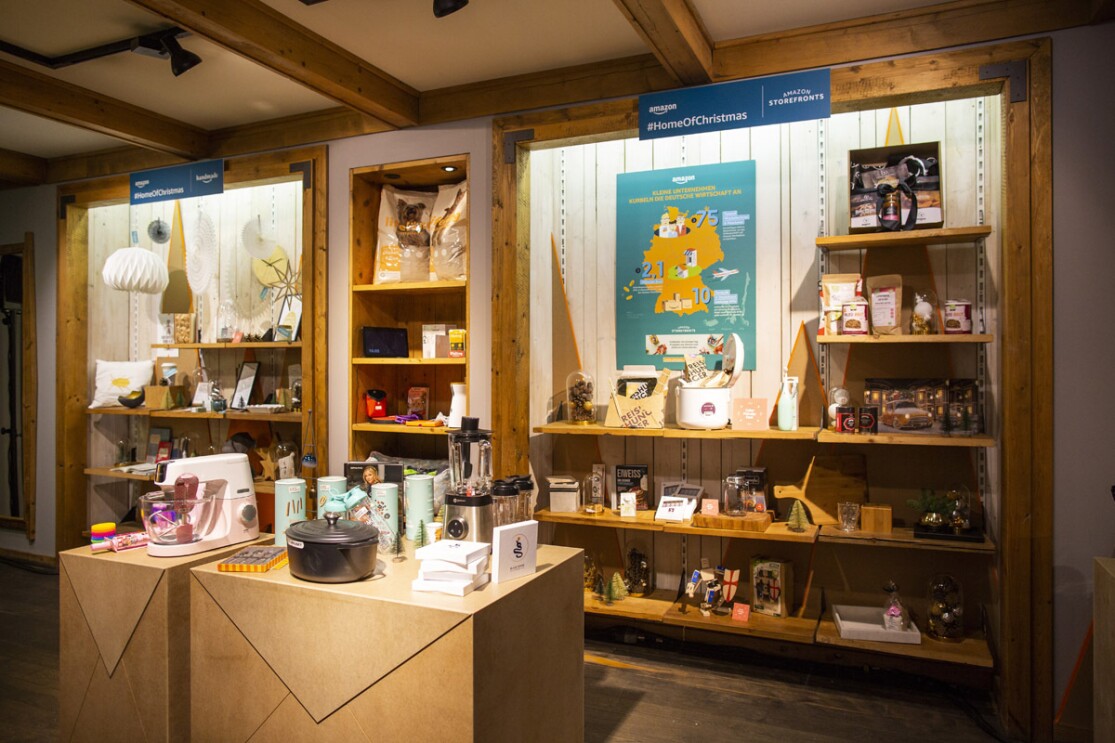 Amazon Pop-up Store Berlin #HomeofChristmas