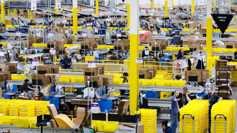Centro logístico de Amazon