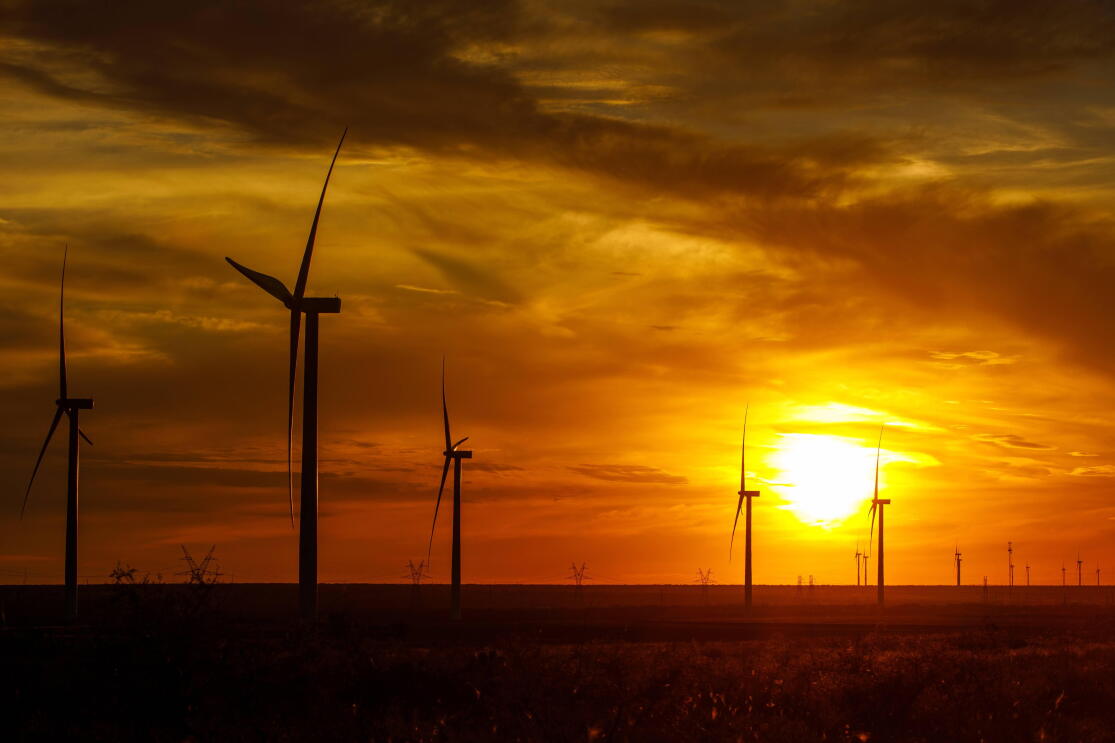 Windfarm in Texas