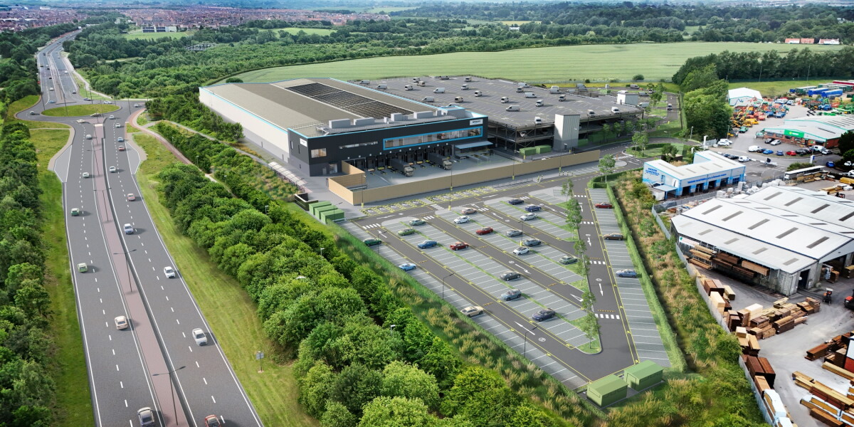 Amazon begins construction on its first UK building to pursue zero ...