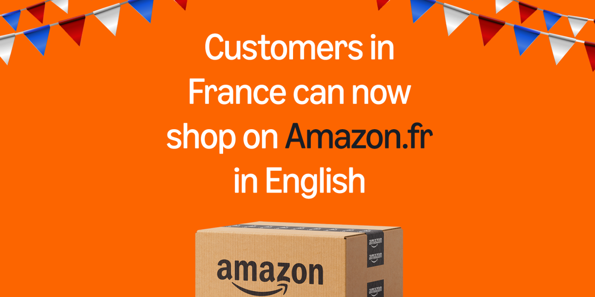Amazon.fr is now available in English – France Amazon.fr is now available in English – France