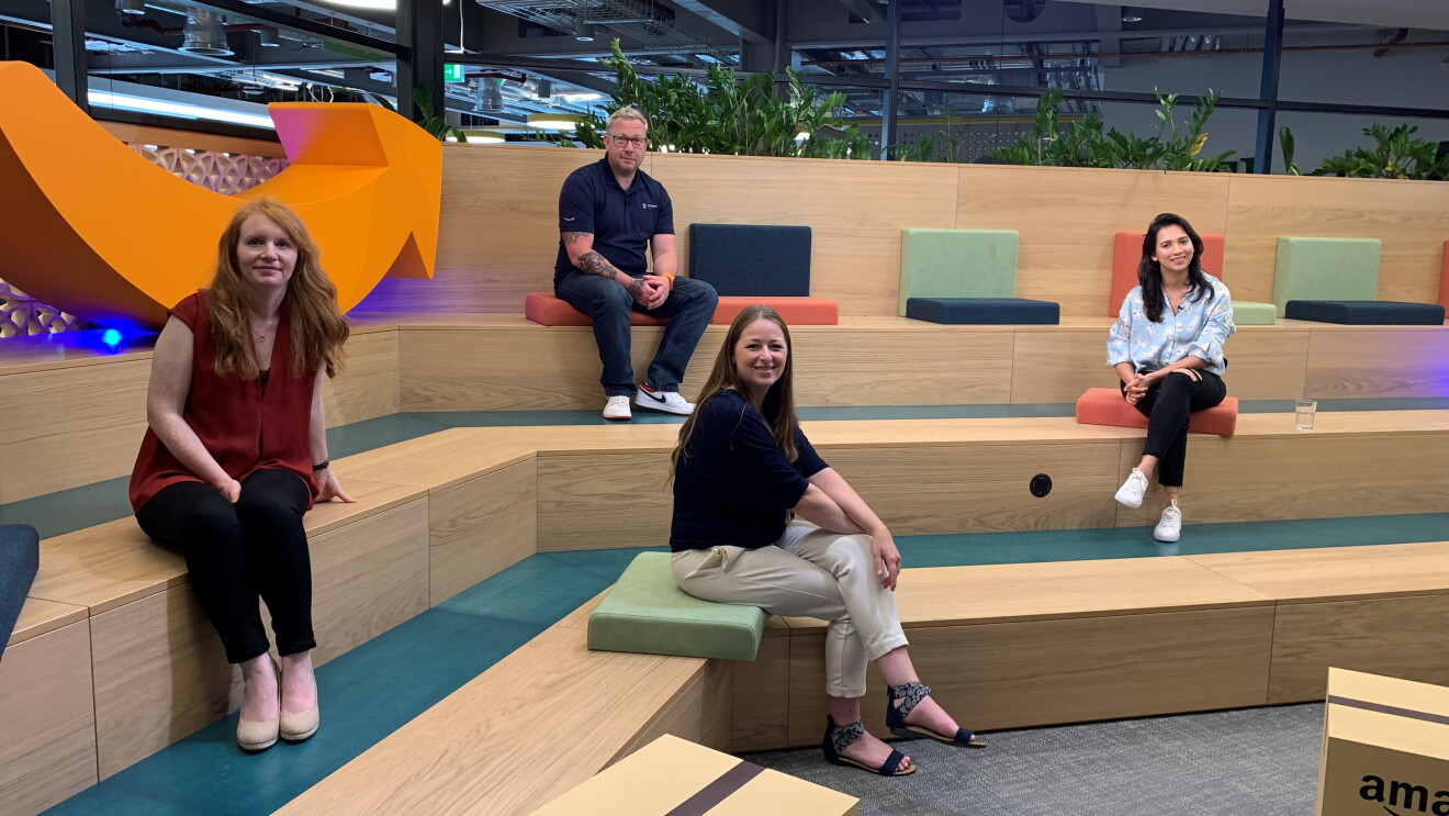 Amazon Career Day 2021 panel