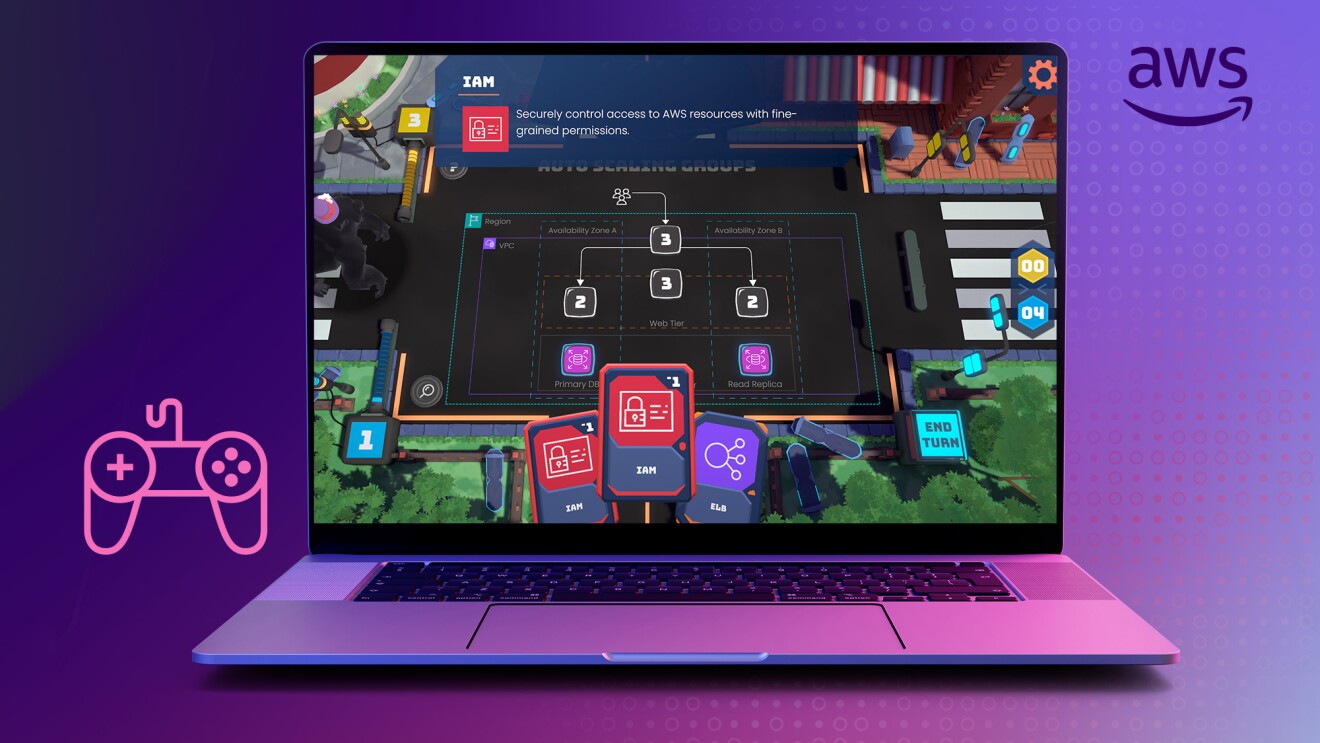 AWS offers 6 game-based training experiences to power up your cloud skills