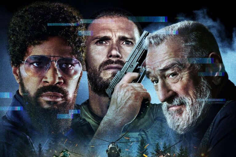 Jamie Foxx, Scott Eastwood, and Robert De Niro in Tin Soldier movie