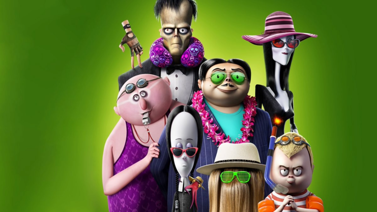 The Addams Family 2 key art of characters