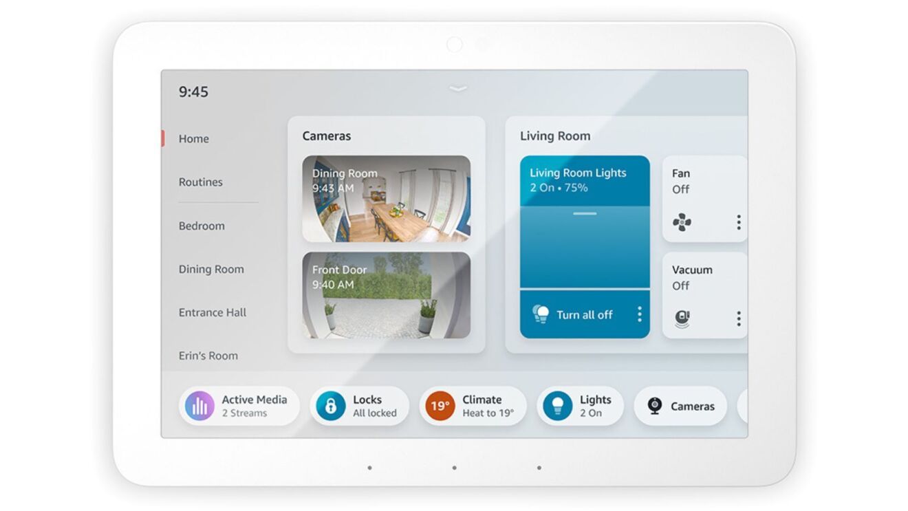 How does an Alexa hub work with the Alexa app smart home dashboard
