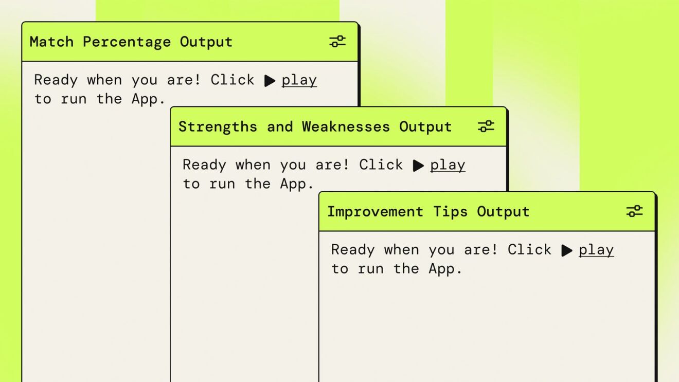 PartyRock AI assistance and prep for job interview at Amazon