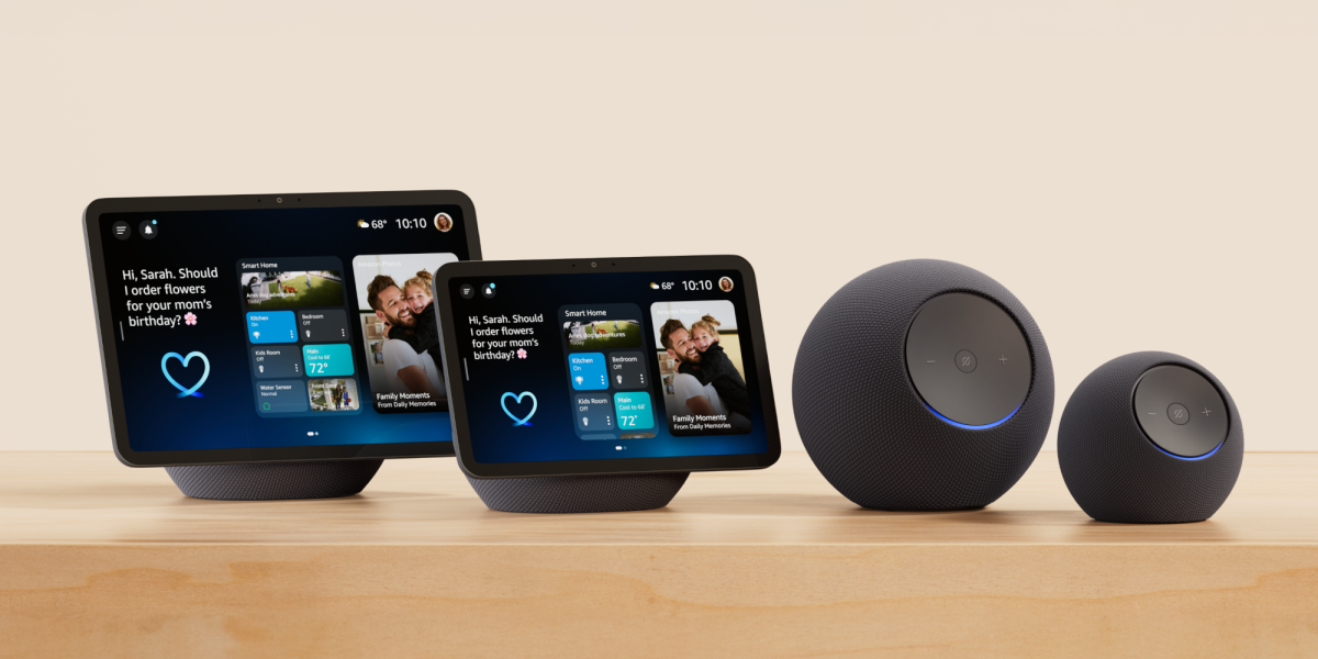 Amazon launches Echo devices designed for Alexa+
