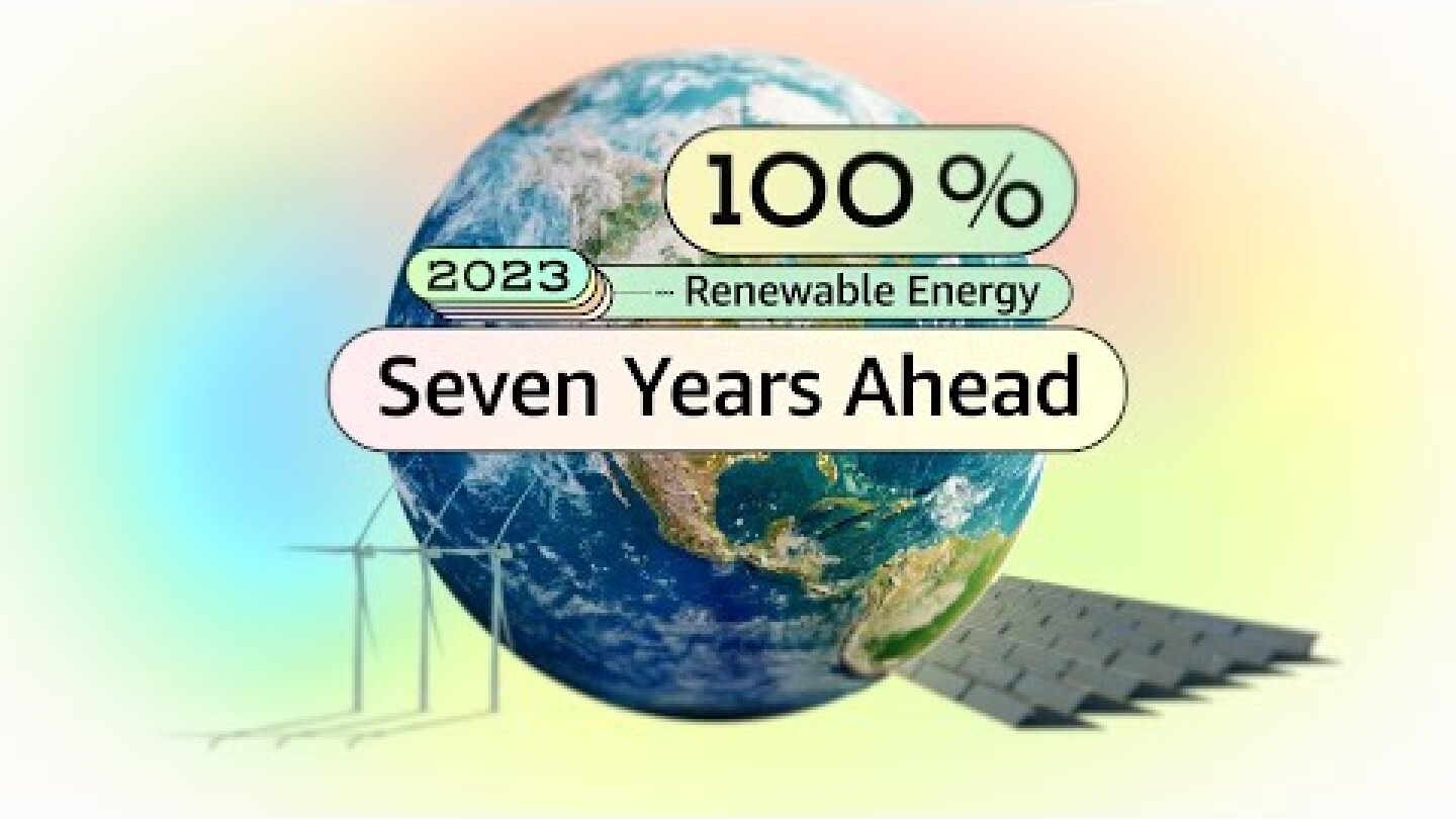 Amazon achieves its 100% renewable energy goal – seven years early