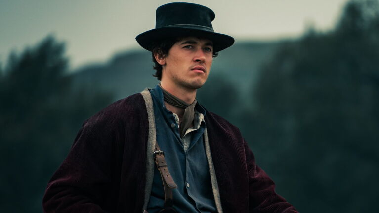 Tom Blyth in the titular role in Billy The Kid