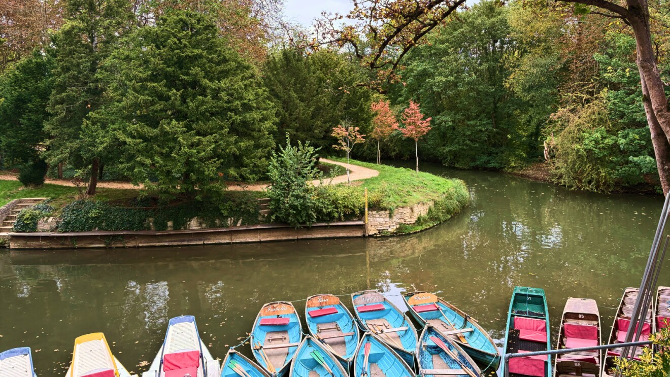 Oxford River from Maxton Hall