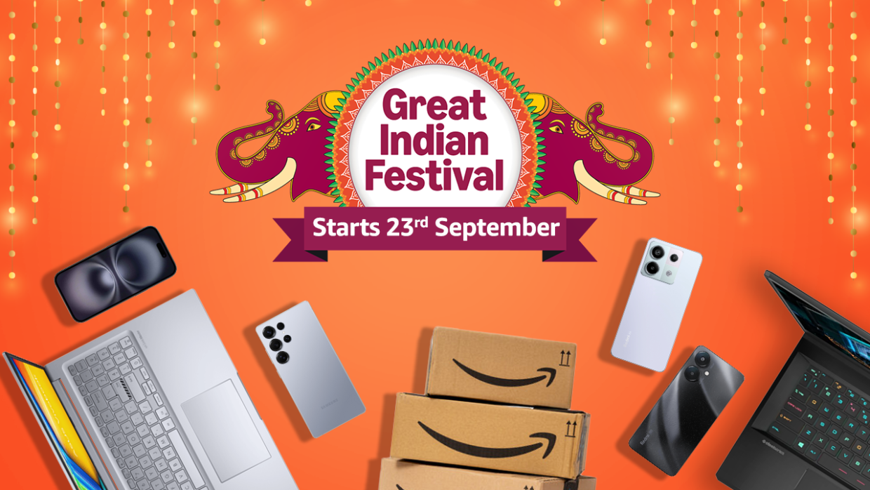 Amazon Great Indian Festival 2025: Top offers on smartphones, laptops, tablets, headphones and soundbars - About Amazon India