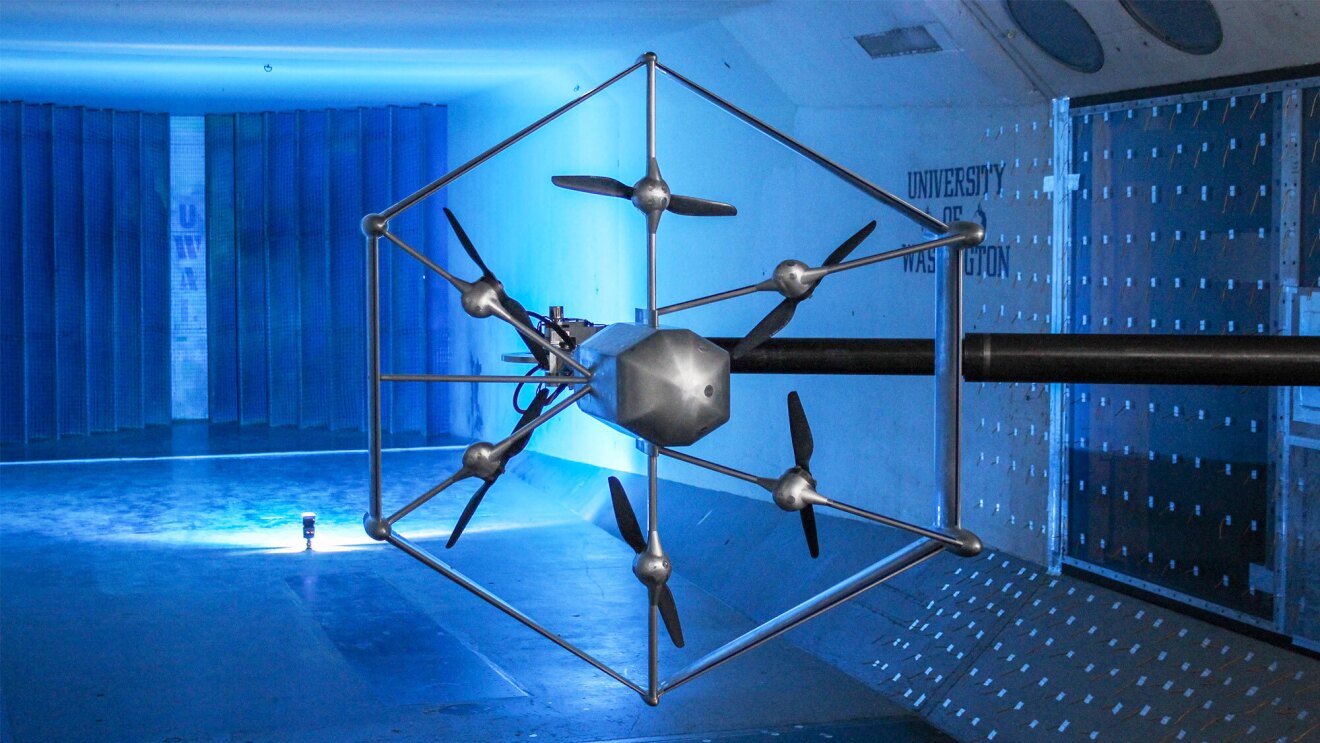 An image of a drone the University of Washington.