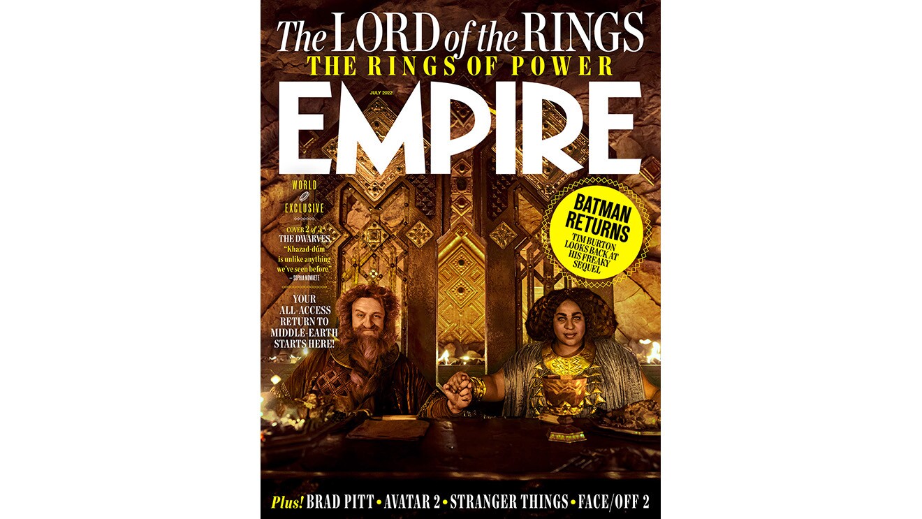 UK Empire Magazine July 2022 Lord Of The Rings - The Rings Of Power - -  YourCelebrityMagazines