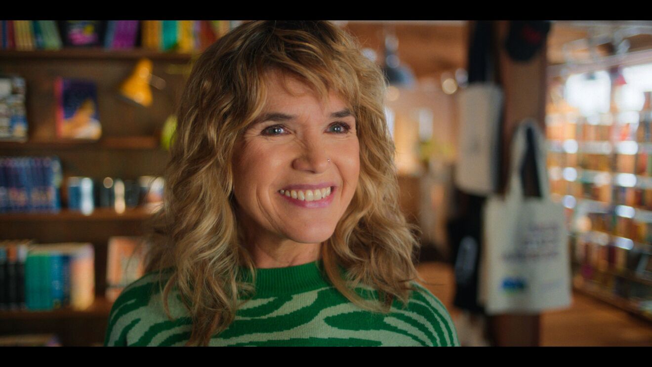 Anke Engelke und Bastian Pastewka in "Perfekt Verpasst" bei Prime Video.
