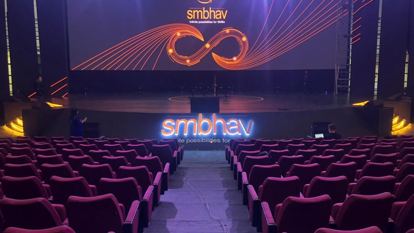  -Smbhav 2020 - a pic of the stage