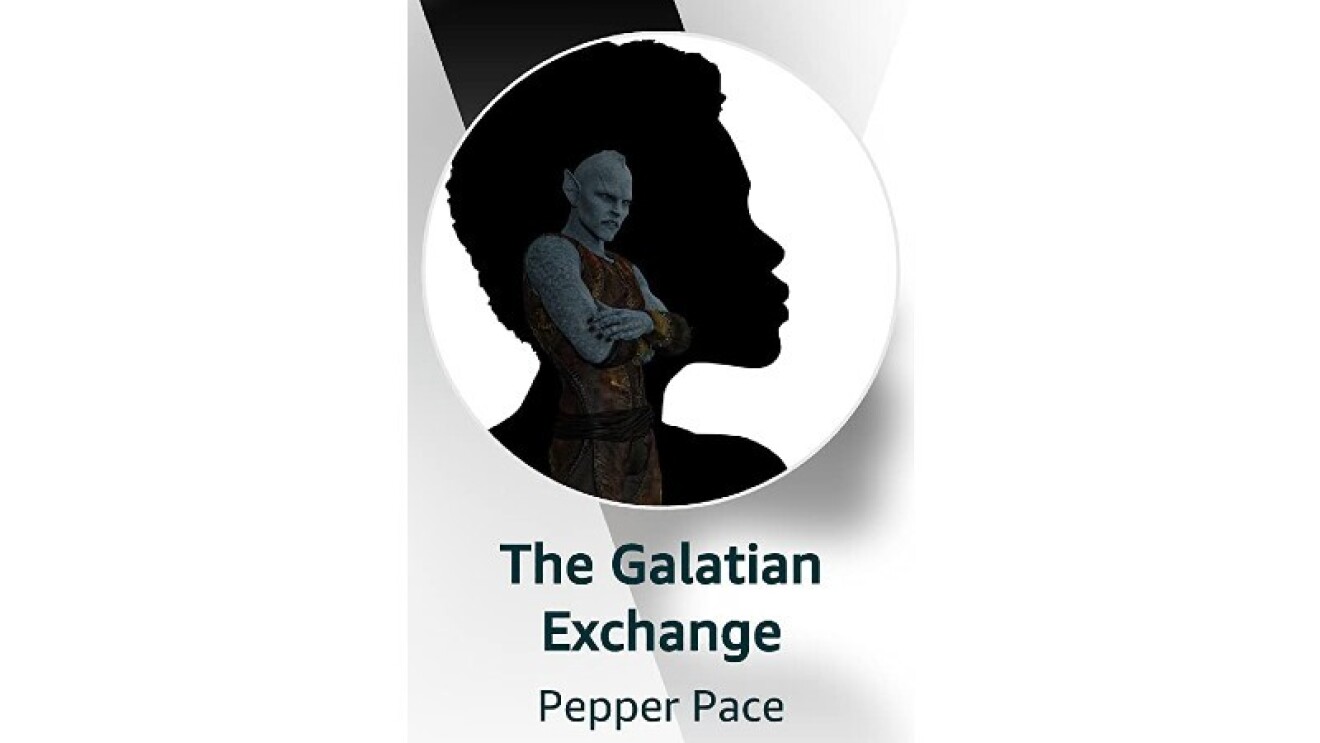 Kindle Vella book cover of The Galatian Exchange.