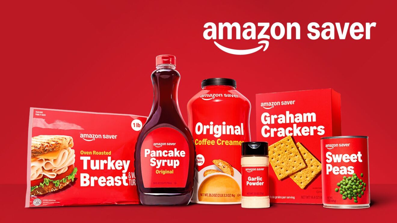 A package of cookies for sale with Amazon Saver.