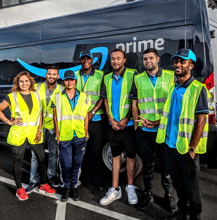 Associates and delivery service providers and their teams, who deliver smiles to customers.