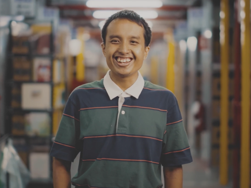 Muhammad Faezin, Associate, Amazon Singapore Fulfilment Centre