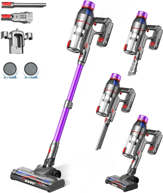 vacuum and its detachable elements