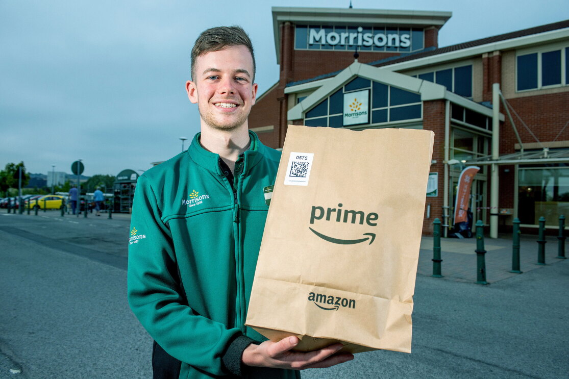 Amazon Prime and Morrissons