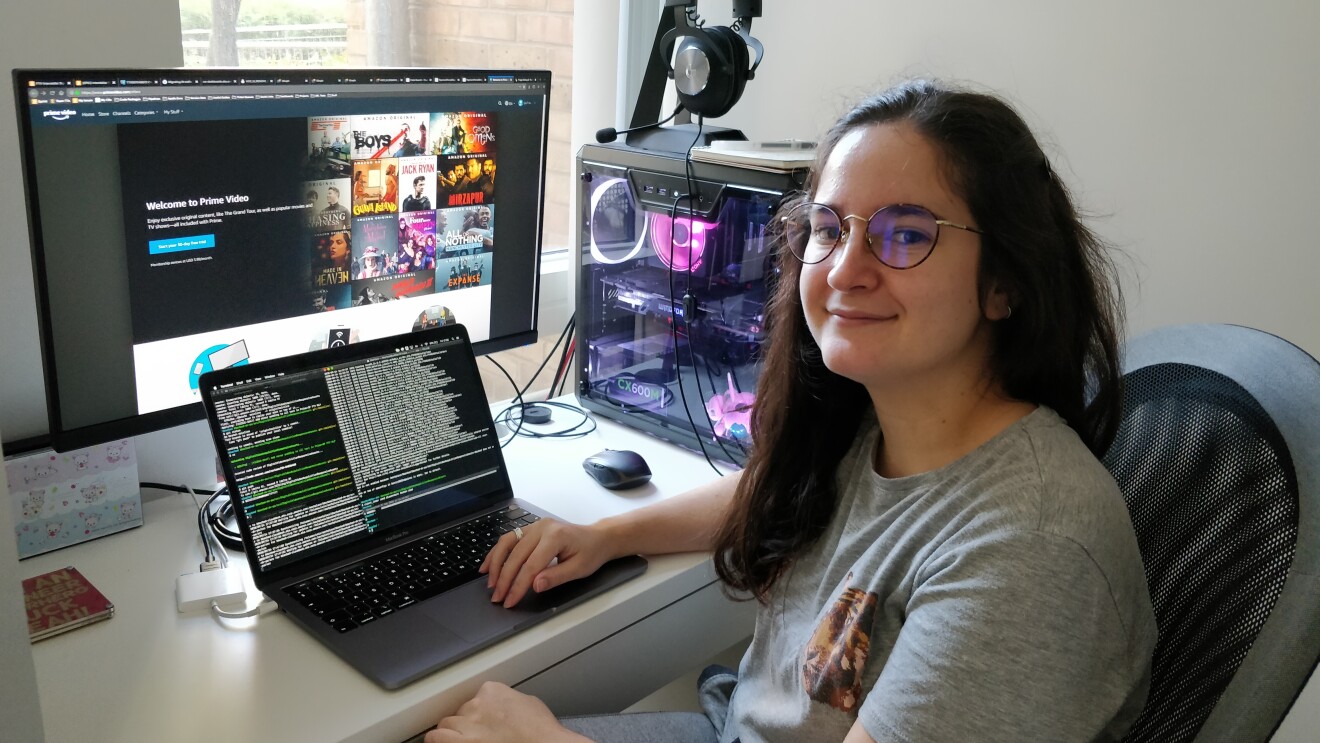 Student joining Amazon's program - Belen
