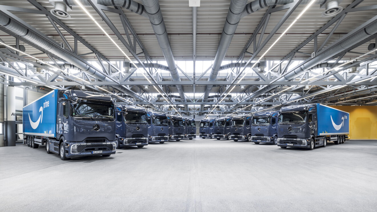 eActros 600 electric trucks