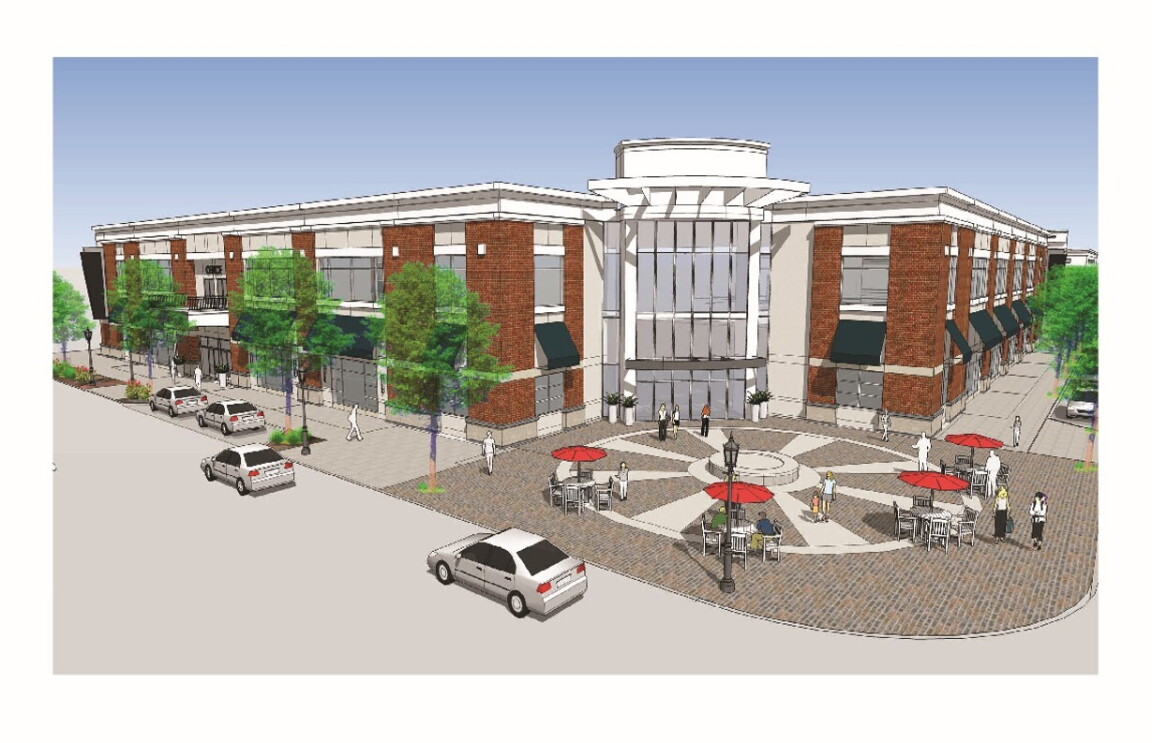 Rendering of Amazon's new Redmond, WA facility
