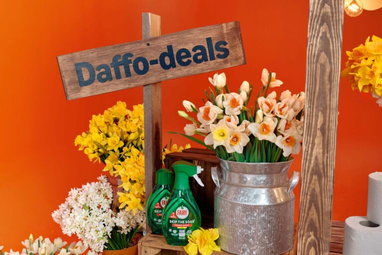 Lots of flowers and spray