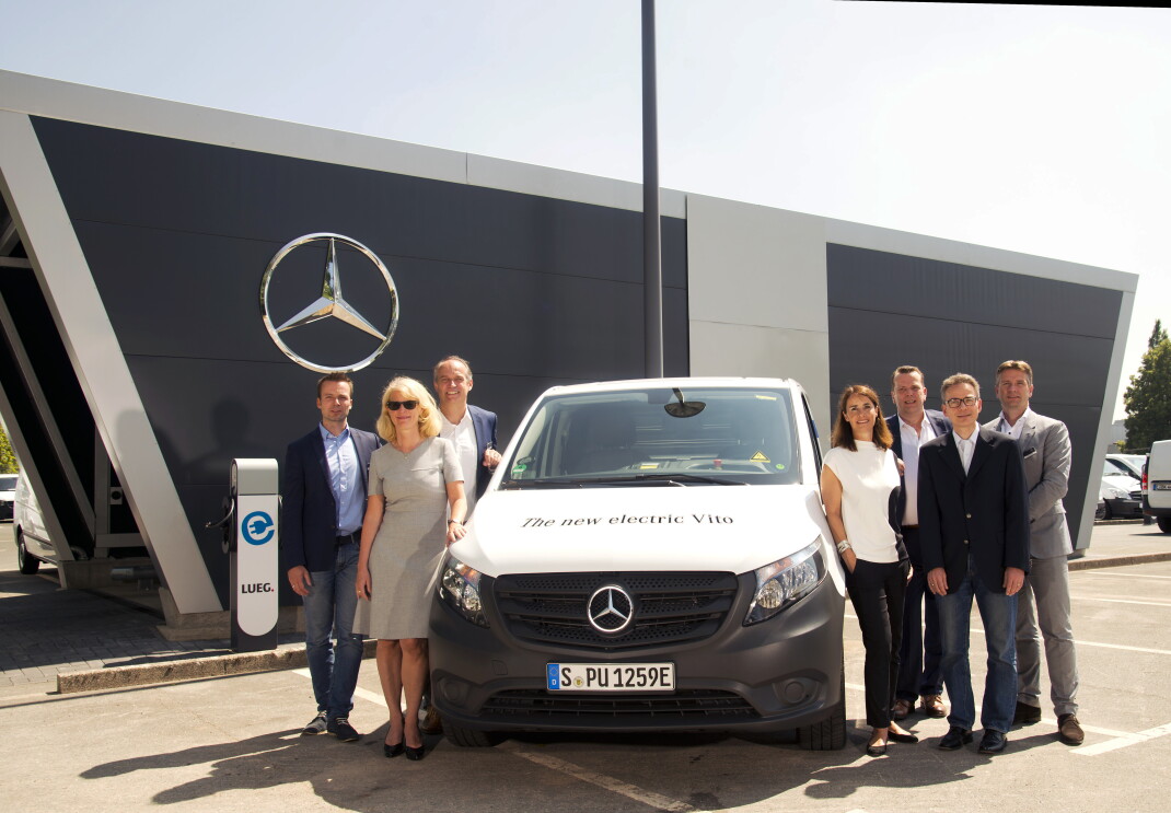 2018 Daimler Kooperation Transportation eVito