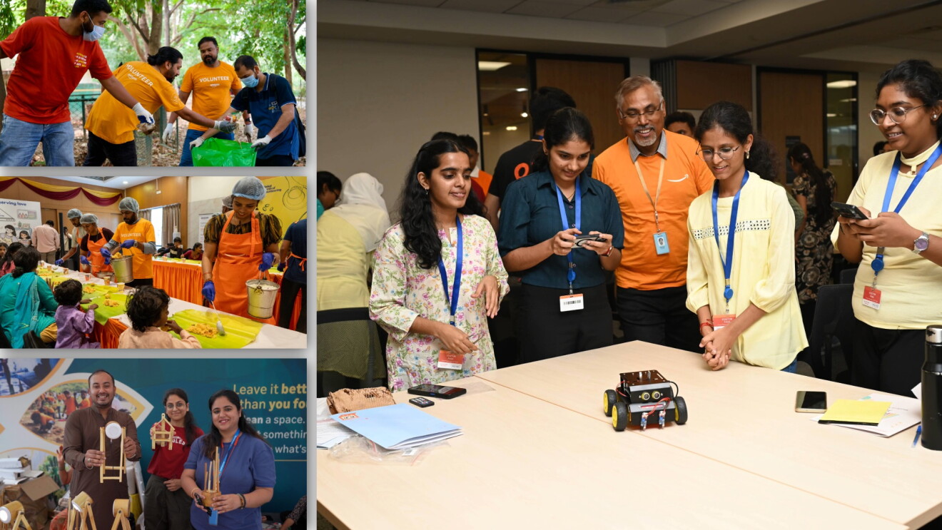 Global Month of Volunteering at Amazon