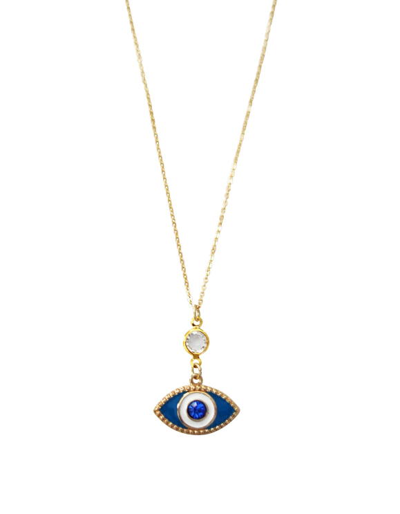 A flat shot of handmade jewelry with raw and semi-precious stones made by T. Victoria.