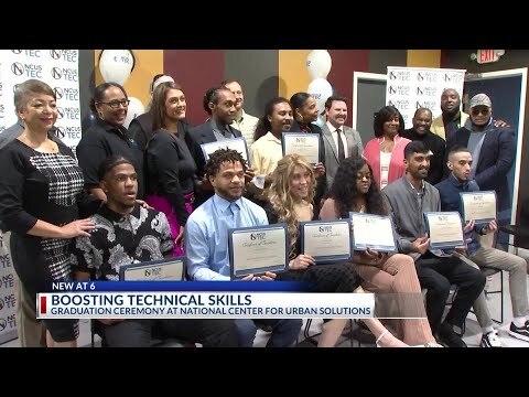 Graduation ceremony at National Center for Urban Solutions