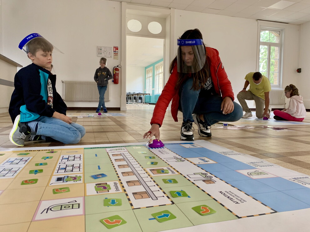 Remy, animateur d’ateliers de robotique pour codeurs en herbe