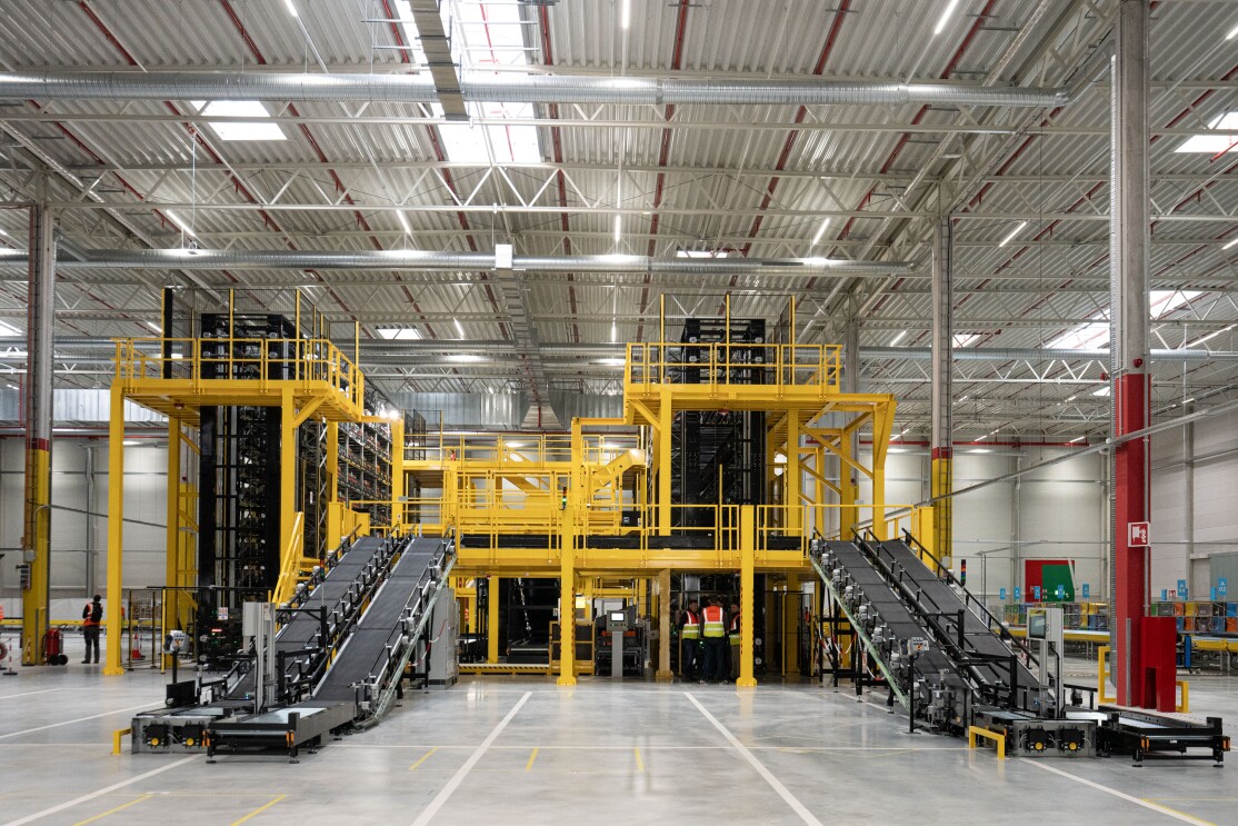 ZancaSort in Aktion in Verteilzentren.