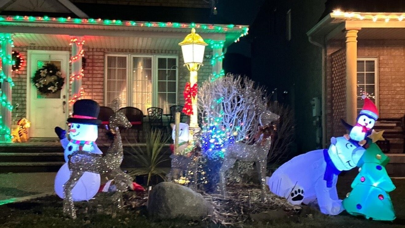 Holiday Lights Home