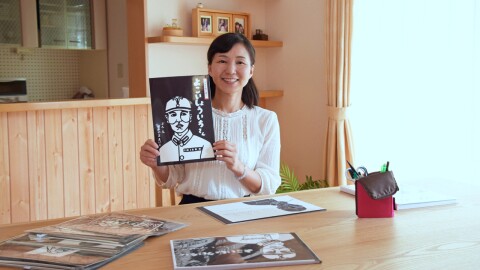 平和への思いを込め憧れの絵本作家に   亀山永子さん