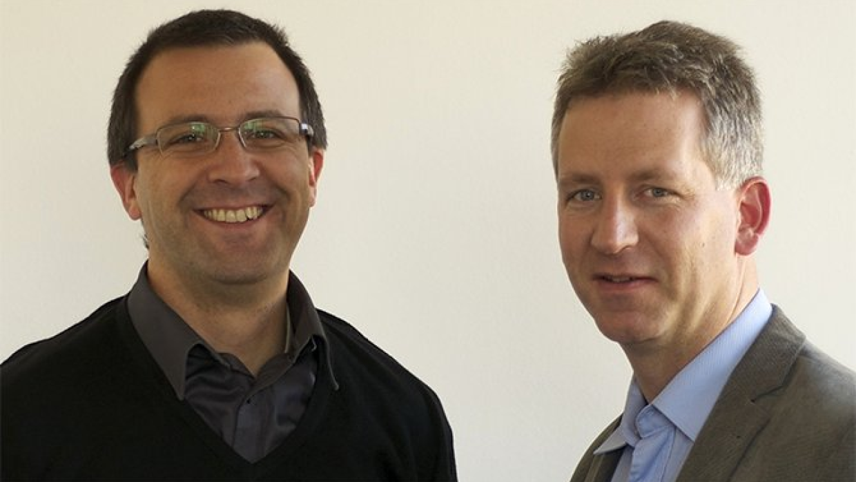 Portrait des deux fondateurs de Linxo