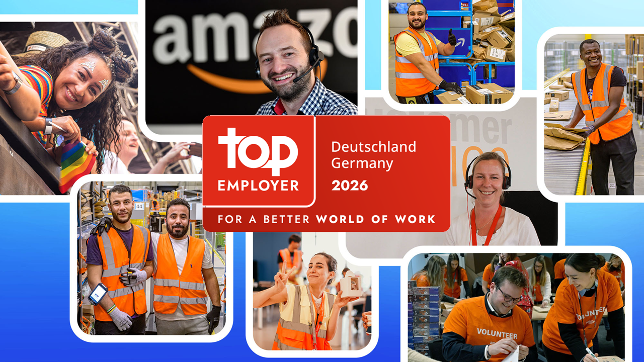 Amazon Deutschland ist Top Employer 2026