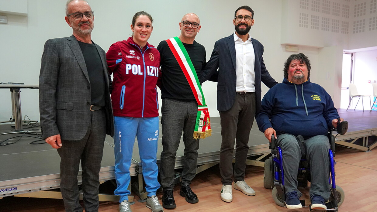 La campionessa medaglia d’oro Carlotta Gilli incontra gli studenti della Scuola Fabriani di Spilamberto