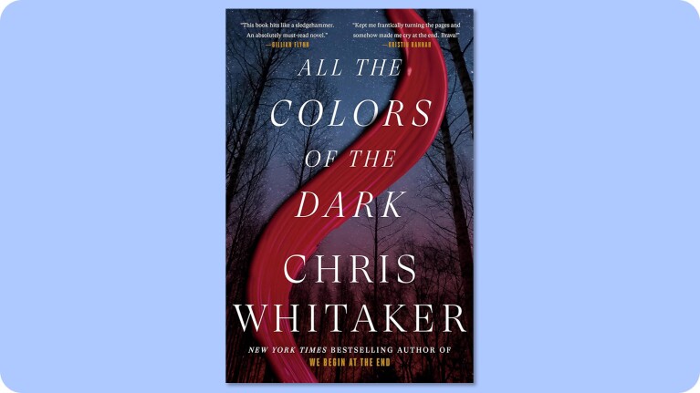 An image of the book cover of "All the Colors of the Dark"