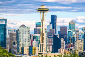 An image of the Seattle skyline