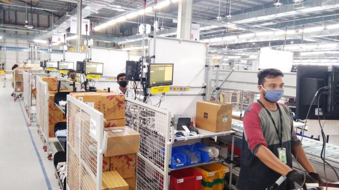 Amazon Fulfilment Centre in Hyderabad, Telangana