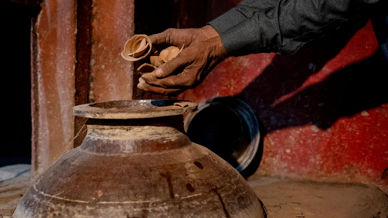 Boond attar factory in Kannauj